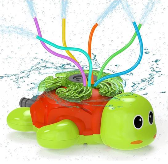 JUGUETE DE TORTUGA LANZADOR DE AGUA