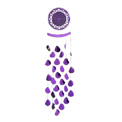 CAMPANA DE VIENTO FORMA DE MANDALA