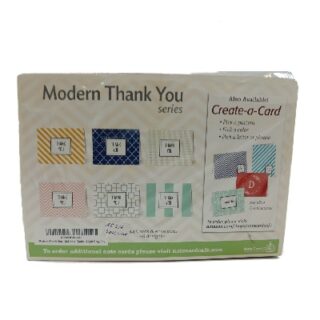 PAQUETE DE 144 TARJETAS DE AGRADECIMIENTO DE 6.5 pulg. X 4.75 pulg.