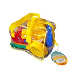 SET DE JUGUETES PARA PLAYA CON BOLSA 7 PC