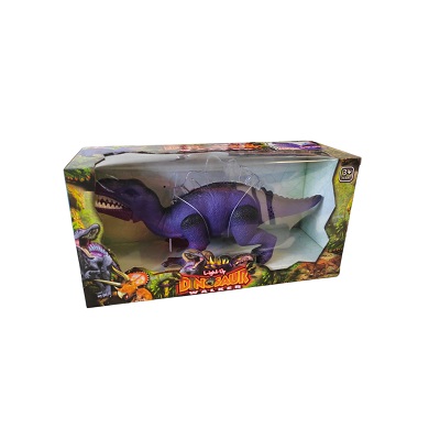 DINOSAURIO DE JUGUETES COLOR MORADO 29 X 15 CM