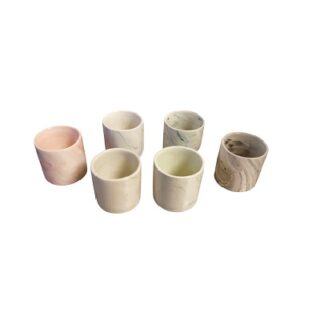 MACETAS PARA SUCULENTAS 6 PC 6 X 5 CM