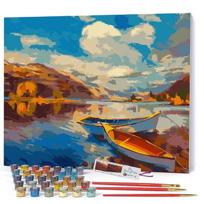 KIT DE PINTURA POR NUMEROS OPALBERRY 44 CM