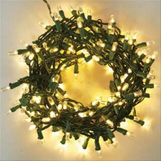 Mini Cascada LED Color blanco calido y Cambio de Color, 150 Luces - 10.20 m