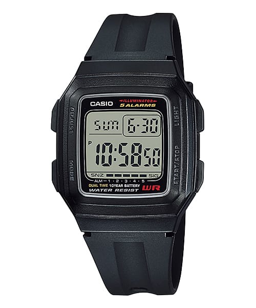 Reloj Casio F 201Wa 1A Guatemala