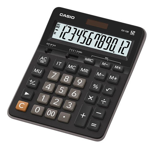 Calculadora De Escritorio Casio Gx 12B Bk Guatemala
