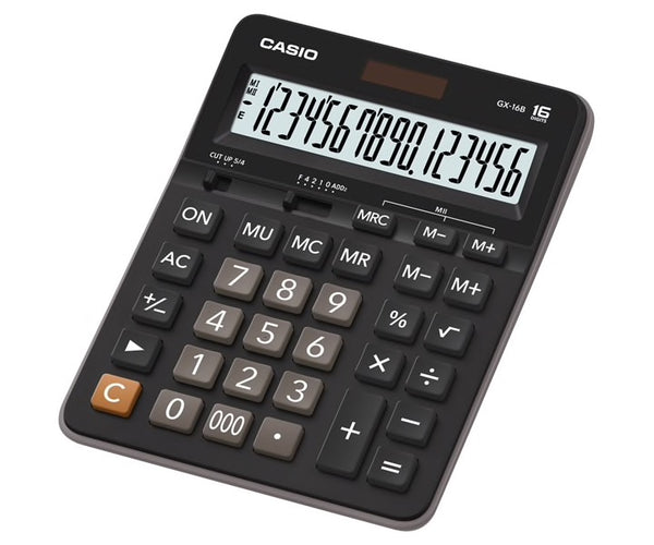 Calculadora De Escritorio Casio Gx 16B W Dc Guatemala