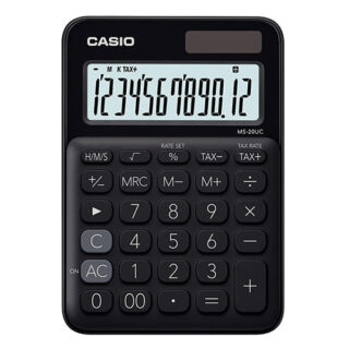 Calculadora Mini De Escritorio Casio Ms 20Uc Bk Guatemala