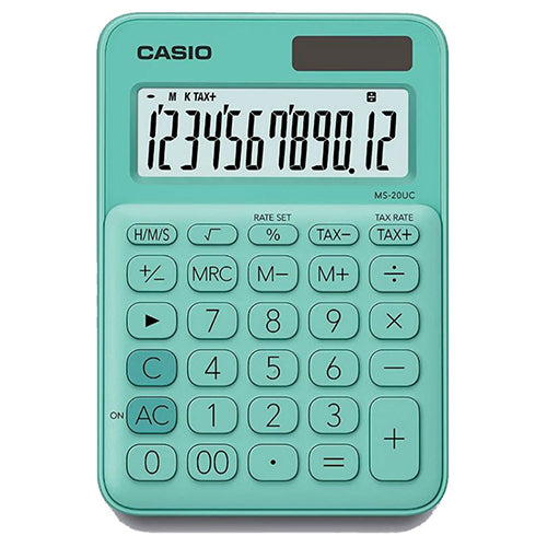Calculadora Mini De Escritorio Casio Ms 20Uc Gn Guatemala