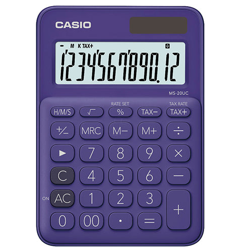 Calculadora Mini De Escritorio Casio Ms 20Uc Pl Guatemala
