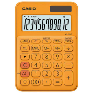 Calculadora Mini De Escritorio Casio Ms 20Uc Rg Guatemala