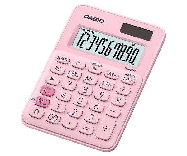 Calculadora Mini De Escritorio Casio Ms 7Uc Pk Guatemala