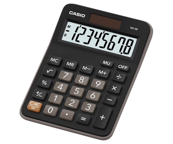 Calculadora Mini De Escritorio Casio Mx 8B Guatemala