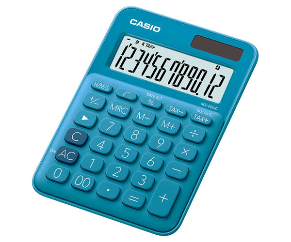 Calculadora Mini De Escritorio Casio Ms 20Uc Bu Guatemala