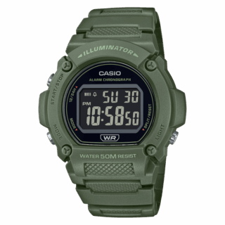 Reloj Casio W 219Hc 3B Guatemala