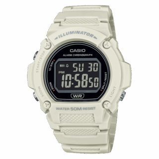 Reloj Casio W 219Hc 8B Guatemala