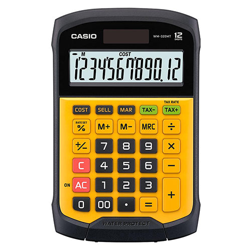 Calculadora A Prueba De Agua Y Polvo Casio Wm 320Mt Guate…
