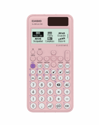 Calculadora Científica Classwiz Casio Fx 991La Cw Pink Gu…