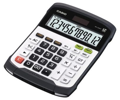 Calculadora A Prueba De Agua Y Polvo Casio Wd 320Mt Guate…