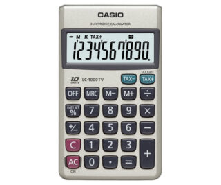 Calculadora Portátil Casio Lc 1000Tv Guatemala