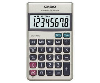 Calculadora Portátil Casio Lc 403Tv Guatemala