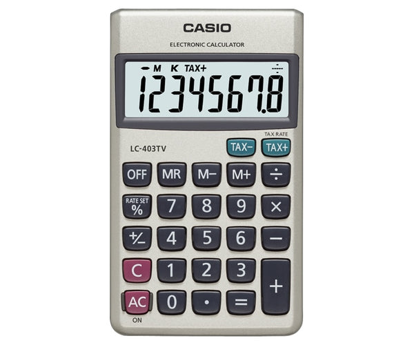 Calculadora Portátil Casio Lc 403Tv Guatemala