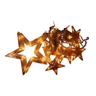 SERIE LUCES LED ESTRELLAS CALIDAS