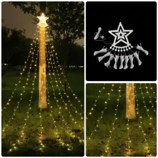 LUCES NAVIDEÑAS PARA ARBOL DE NAVIDAD 350 LUCES