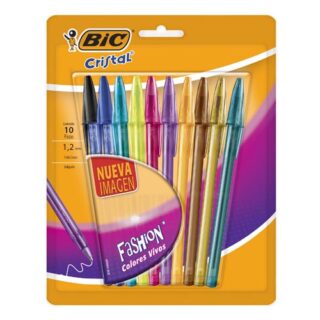 BOLIGRAFO BIC FASHION SHIMER EST.10 COL. Guatemala