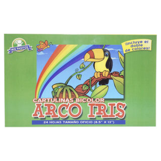 BLOCK DE PAPEL ARCO IRIS