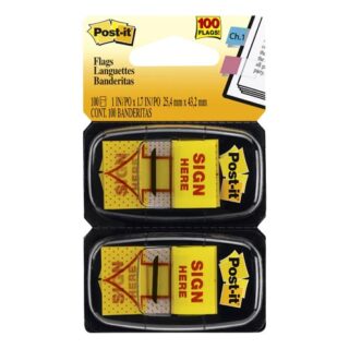 BANDERITAS 3M SE?ALE AQUI Y FIRME AQUI Guatemala