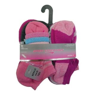 CALCETAS DE NIÑA TALLA 4-6 10 PARES -SPORT ESSENTIALS-