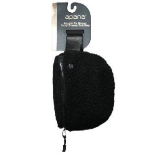 BOLSA PARA CINTURA 23X15CM NEGRA APANA