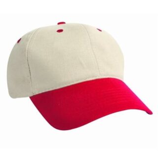 GORRA NISSIN ROJA Y KHAKI