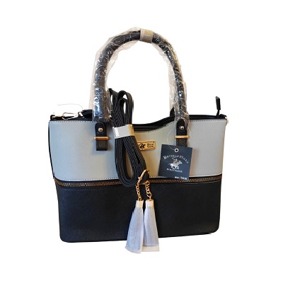 BOLSA PARA DAMA COLOR NEGRO 23 X 32 CM