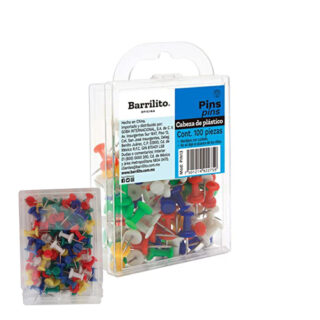 ALFILERES PUSH PIN BARRILITO 2275 PIW13 100 UNIDADES Guatemala