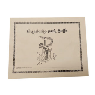 CUADERNO DE SOLFA PAUTAD0 Guatemala
