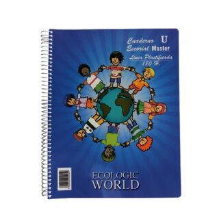 CUADERNO 180 H. UNIVERSITARIO MASTER 5 COLS. ESCOR. Guatemala
