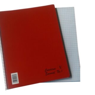 CUADERNO 70 H. “U” #1 C/ESPIRAL 8MM Guatemala