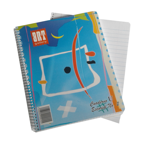 CUADERNO 70 H. “U” #2 C/ESPIRAL C/L Guatemala