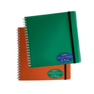 CUADERNO SELECTIVO 100 H. ESP.C/L-8MM-S/L P/PLAST. Guatemala