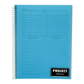 CUADERNO”PROYECT”50 H. B/80 P/NOTAS SEMANAL (5X8″) Guatemala
