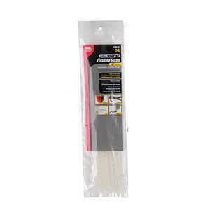 CORREAS FLEXIBLES PARA CABLES 12 PLG BLANCO