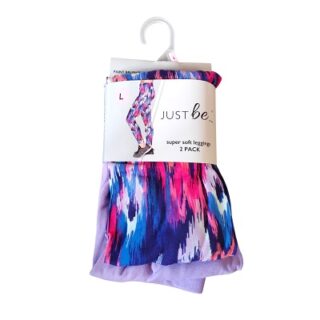 LICRAS PARA MUJER DE COLORES TALLA L 2 PC