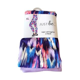 LICRAS PARA MUJER DE COLORES TALLA XL 2 PC