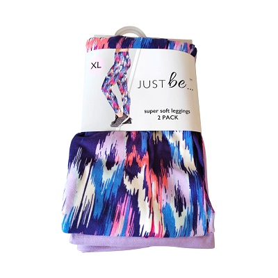 LICRAS PARA MUJER DE COLORES TALLA XL 2 PC