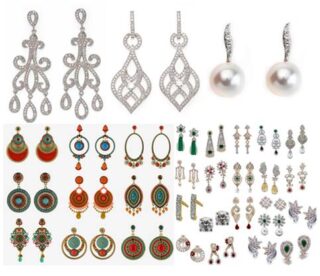 PENDIENTES VARIOS DISEÑOS TARAMANDA