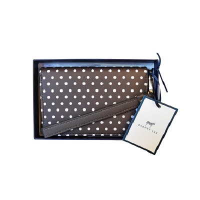 BOLSA PARA DAMA COLOR CAFE 16 X 11 CM