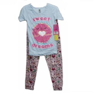 TRAJE PARA NIÑA PIJAMA SWEET DREAMS TALLA 6/7