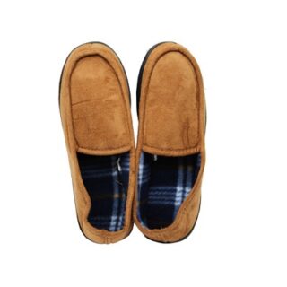PANTUFLA PARA HOMBRE COLOR CAFE TALLA M 9-10